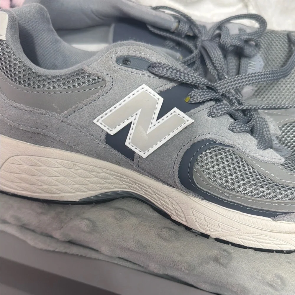 New Balance Kids' Gray Athletic Sneakers